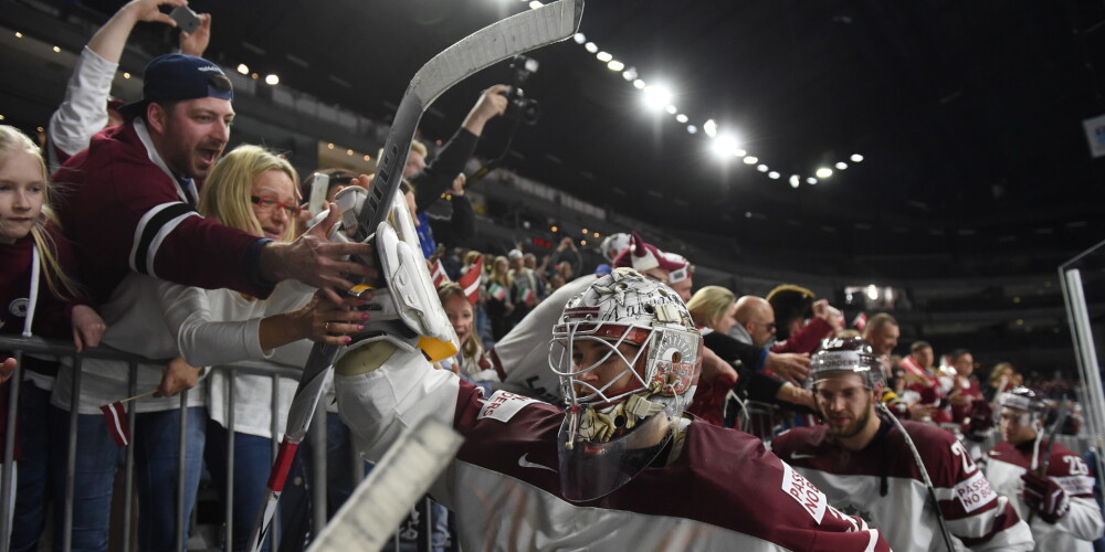 Latvijas hokejisti šodien tiekas ar spēcīgo ASV izlasi