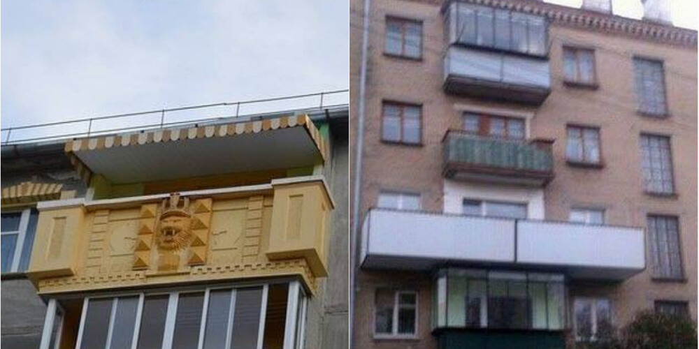 Krievijā skaisti dzīvot neaizliegsi – jeb bezgaumīgākie Rostovas balkoni