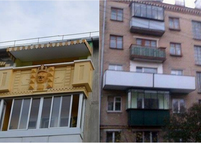 Krievijā skaisti dzīvot neaizliegsi – jeb bezgaumīgākie Rostovas balkoni