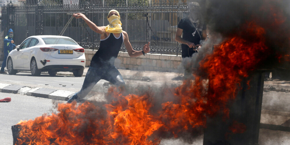 Palestīniešu demonstrācijas pāraug asiņainās sadursmēs ar Izraēlas drošības spēkiem