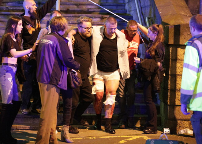 Valsts augstākās amatpersonas izsaka līdzjūtību sprādzienā Mančesterā cietušajiem