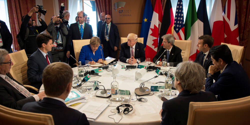 G7 deklarācijas projekts: valstīm ir tiesības ierobežot imigrāciju