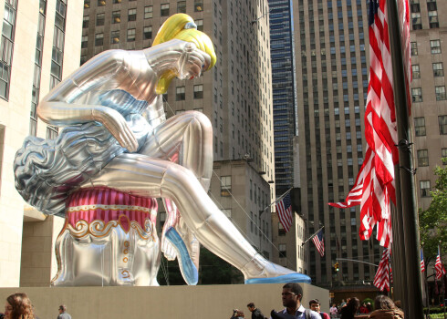 Skandāls mākslas aprindās. Milzu skulptūra Ņujorkas centrā ir plaģiāts