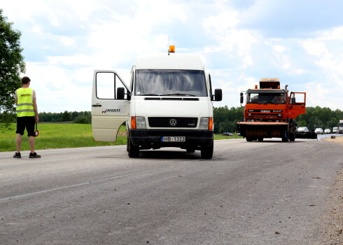 Uz 7 galvenajām šosejām notiek ceļu remonti; arī Ulbrokā, Siguldā, pie Rīgas HES