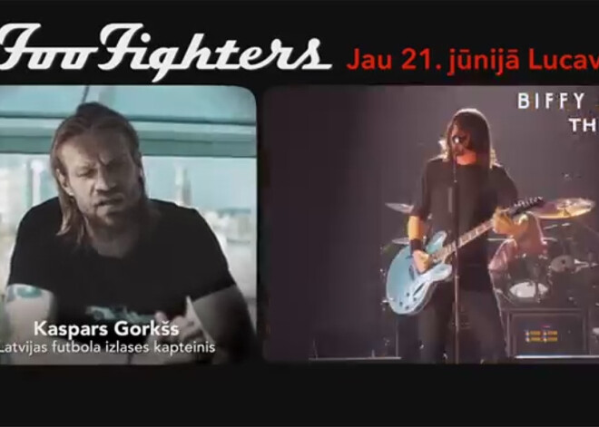 Kaspars Gorkšs par "Foo Fighters" koncertu nozīmi Latvijas mērogā