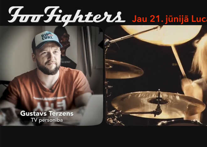 Gustavs Terzens apbrīno "Foo Fighters" uzstāšanās jaudu 2 stundu garumā