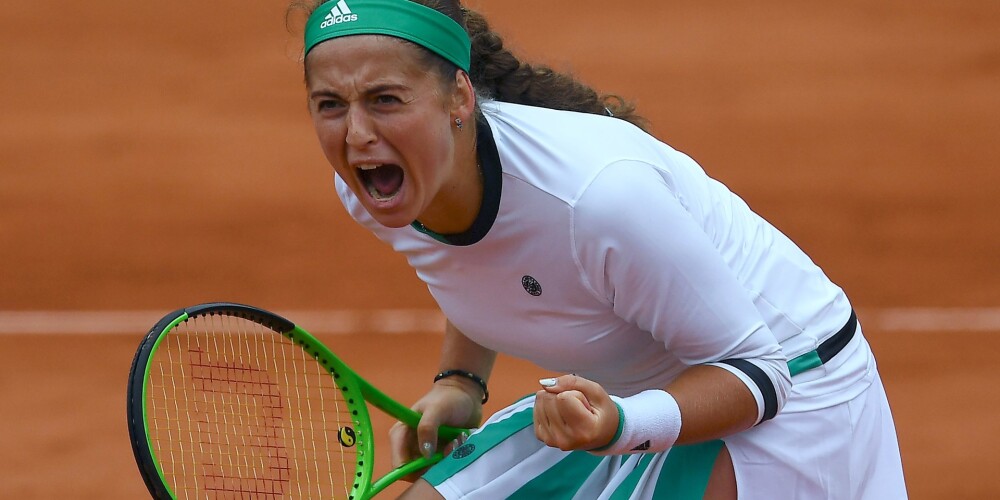 Nebijis panākums Latvijas sieviešu tenisā! Aļona Ostapenko iekļūst "Roland Garros" pusfinālā
