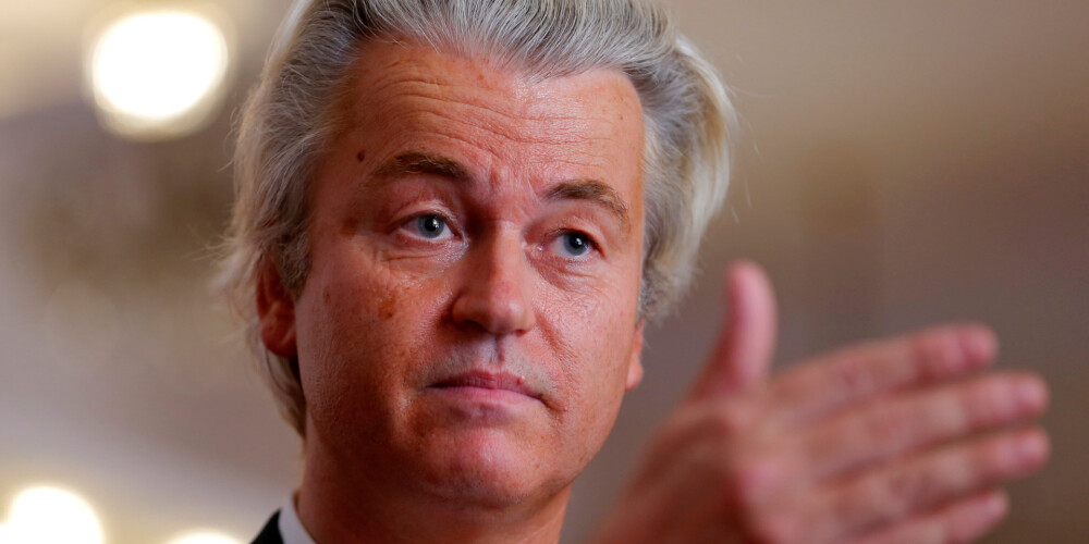 Nīderlandes politiķis Gērts Vilderss. 