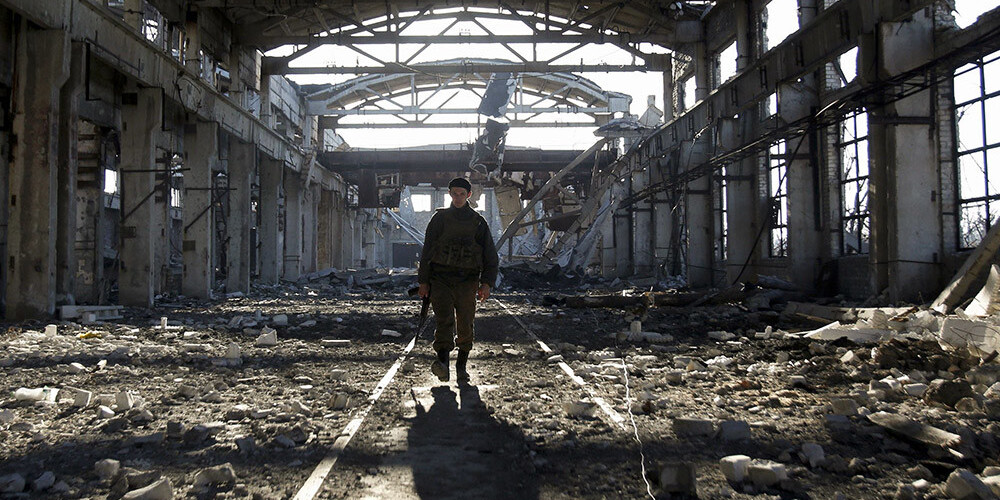 Sadursmēs Austrumukrainā trīs dienu laikā krituši septiņi Ukrainas karavīri