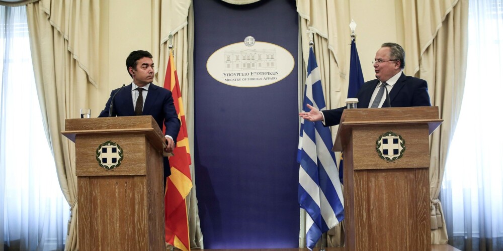 Grieķija pieprasa, lai Maķedonija mainītu valsts nosaukumu