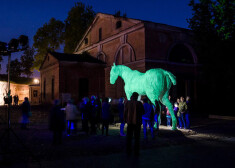 Rotko centra spoku zirga atklāšana Daugavpils cietoksnī