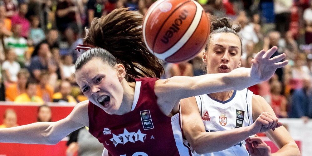 Mūsu basketbolistes uzvar Eiropas stiprākās meitenes - serbietes - un iekļūst ceturtdaļfinālā