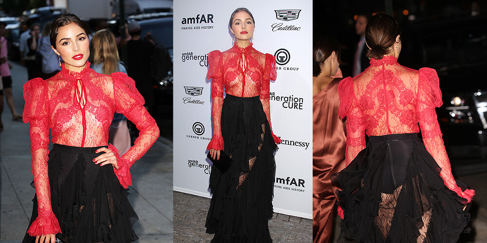 Оливия Калпо умеет удивлять! 