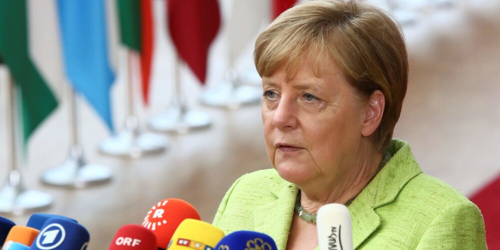 Angela Doroteja Merkele, dzimusi Kasnere (Kasner) 1954. gada 17. jūlijā) ir vācu politiķe, kopš 2005. gada Vācijas kanclere un pirmā sieviete šajā amatā. No 1991. līdz 1994. gadam bija Vācijas sieviešu un jauniešu ministre, bet no 1994. līdz 1998. gadam Vācijas vides aizsardzības ministre. No 2000. gada viņa ir Vācijas Kristīgo demokrātu apvienības vadītāja. 2007. gadā bija Eiropadomes prezidente.