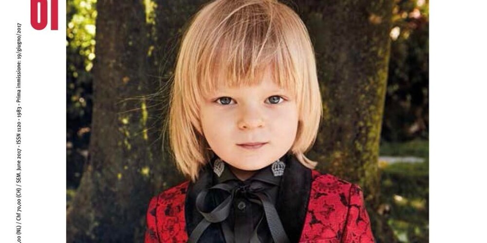 4-летний сын Плющенко и Рудковской попал на обложку итальянского глянца