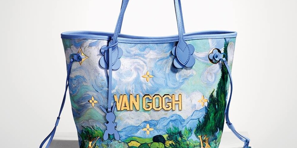 "Louis Vuitton" rada somiņas ar van Goga un citu mākslinieku darbiem