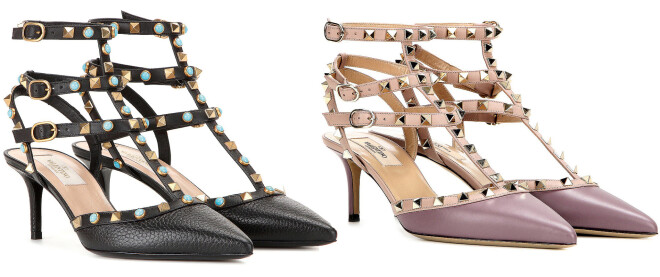 Valentino kulta apavi Rockstuds.