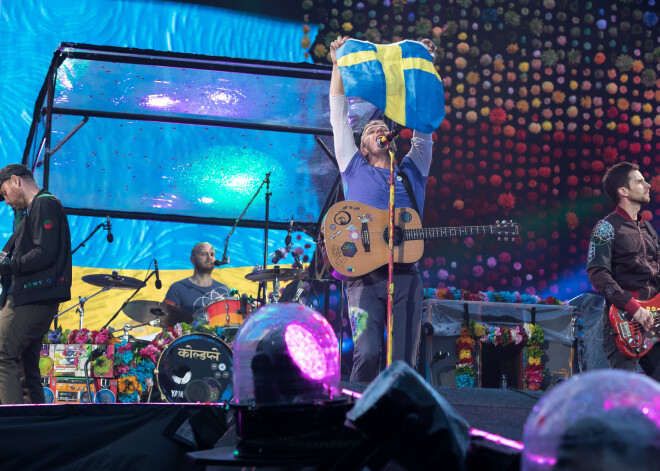 “Coldplay” koncerts Gēteborgā 2017. gada 15. jūnijā.