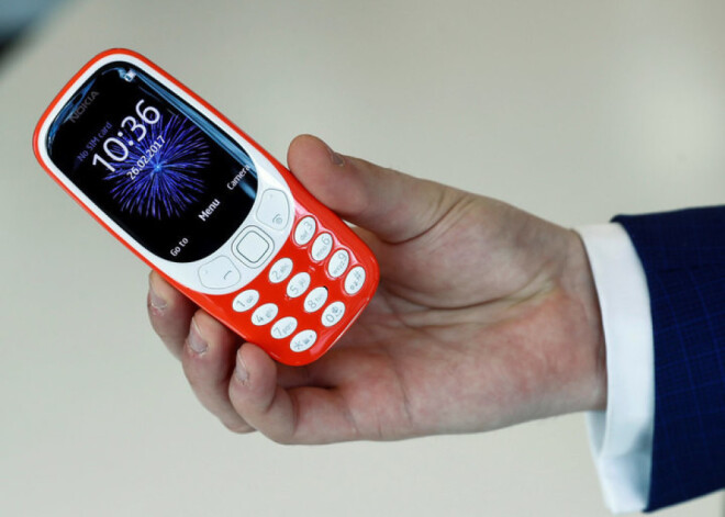 Arī Latvijā tagad nopērkama jaunā vecā "Nokia 3310"