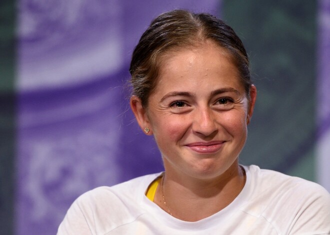 Ostapenko: "Ja spēlēšu agresīvi un man veiksies, viss var notikt"