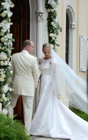 Princis Alberts un Šarlēna Vitstoka.