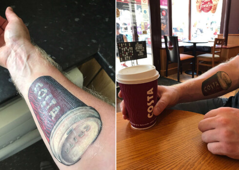 Сэм Купер долго думал, какую татуировку ему сделать. И придумал!