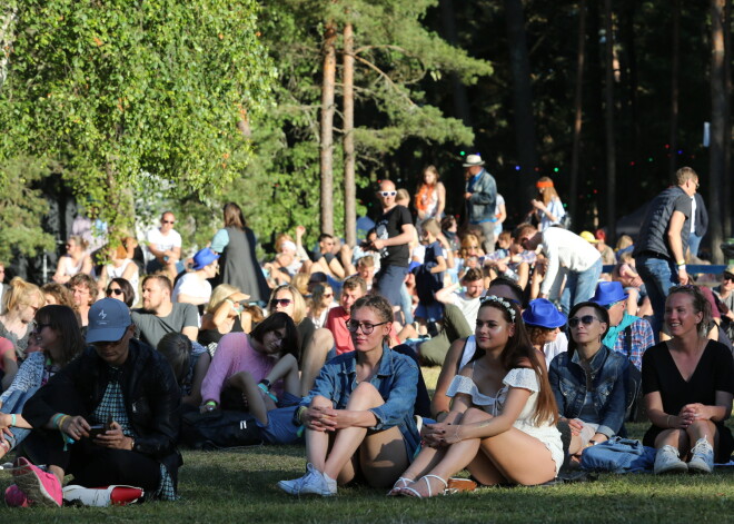 Apmeklētāju skaits festivālā "Positivus" līdzīgs kā iepriekšējos gados