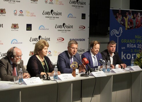 Eiropas koru olimpiādē Rīgā piedalās 10 000 koristu no 39 nācijām