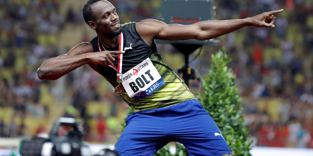 Useins Bolts uzvar savās karjeras pēdējās Dimanta līgas 100 metru sprinta sacensībās