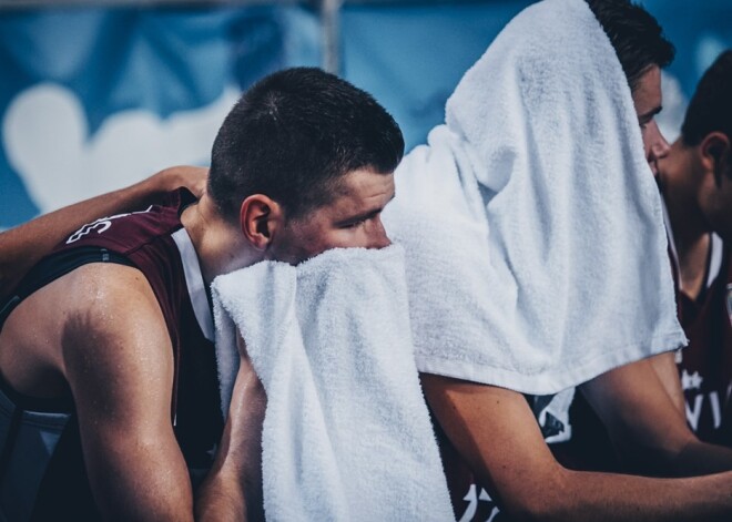 Mūsu jaunie basketbolisti bezcerīgi zaudē vietu Eiropas čempionāta augstākajā divīzijā