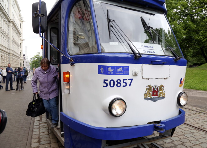 Visvairāk pasažieru jūnijā bijis 1. tramvaja maršrutā