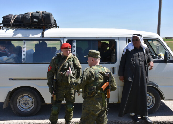 Sīrijā izvietoti četri Krievijas militārās policijas bataljoni