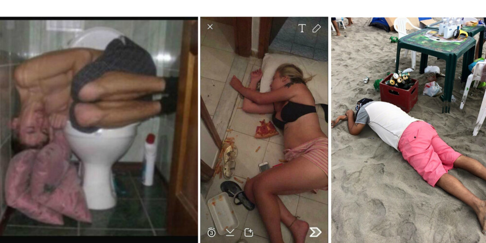 Шокирующие фото отдыхающих британских туристов на Корфу