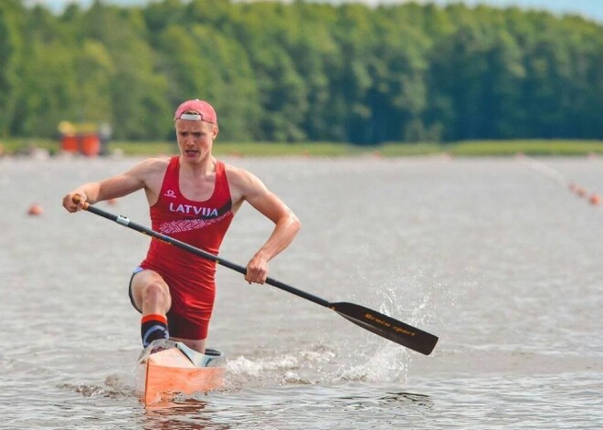 Izcils panākums! Kanoe airētājs Lagzdiņš kļūst par pasaules junioru vicečempionu 1000 metru distancē