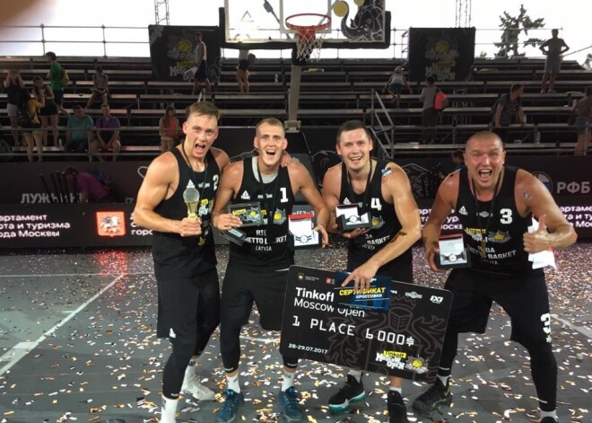 Latvijas 3x3 basketbolisti izcīna tiesības piedalīties FIBA Pasaules tūres posmā