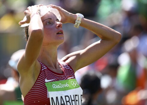 Marhelei 31.vieta pasaules čempionāta maratonā, uzvarot Bahreinas pārstāvei Čelimo