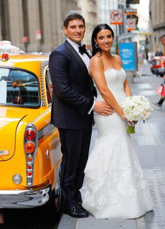 Sofijas Lasrijas un Aleksandra Sviecas kāzas.