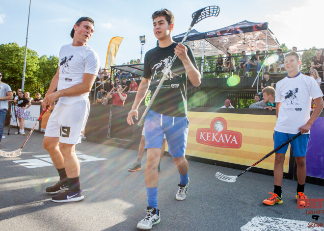 Grīziņkalnā noskaidroti "Ghetto Floorball" sezonas uzvarētāji