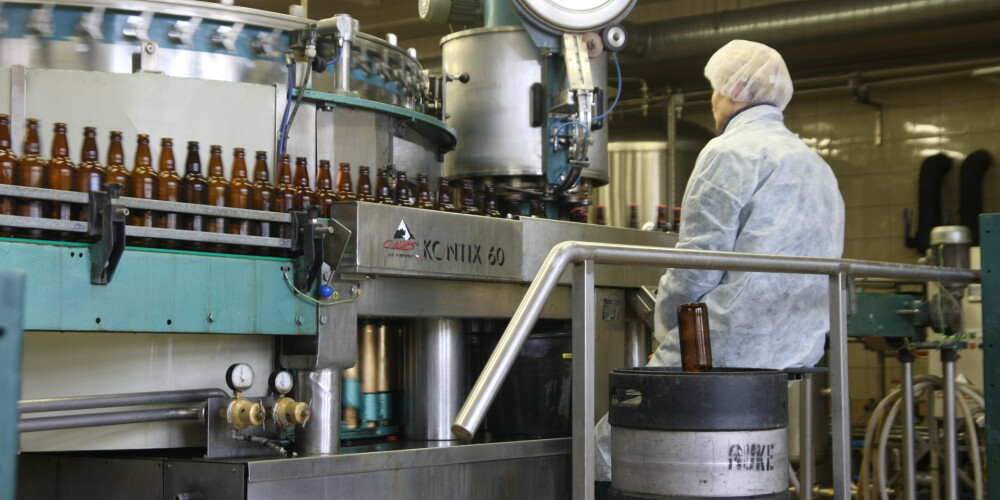 Alus ražošana Latvijā pusgadā palielinājusies par 12,04%