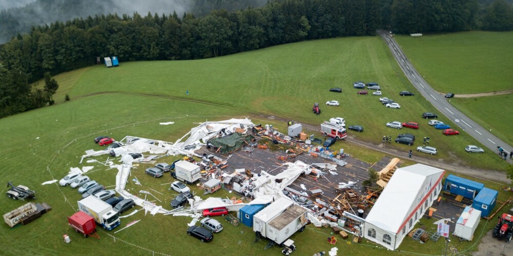 Число пострадавших при обрушении шатра на фестивале в Австрии возросло до 120 человек