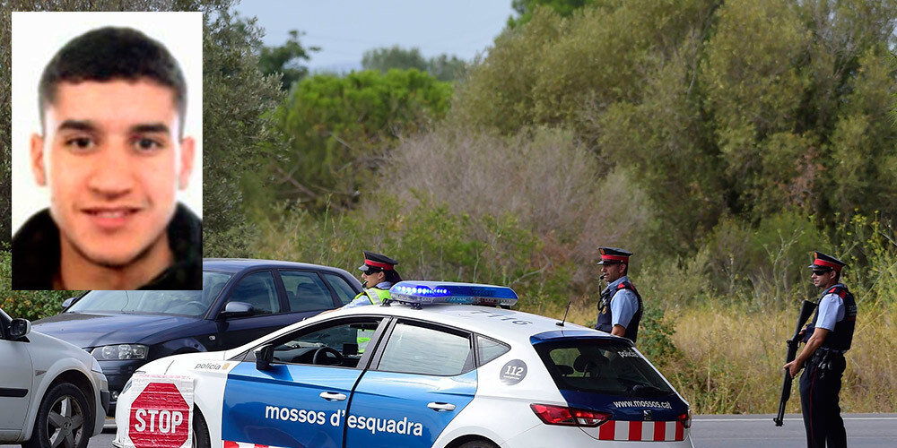 Spānijas policija identificējusi Barselonas teroristu, kas joprojām atrodas brīvībā