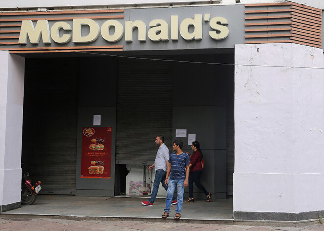 "McDonald's" Indijā grasās slēgt 169 restorānus