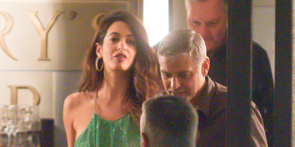 Амаль и Джордж Клуни отдыхают в Италии