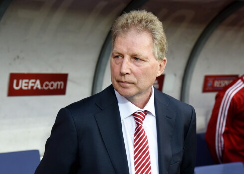 Latvijas futbola izlases galvenais treneris Aleksandrs Starkovs.