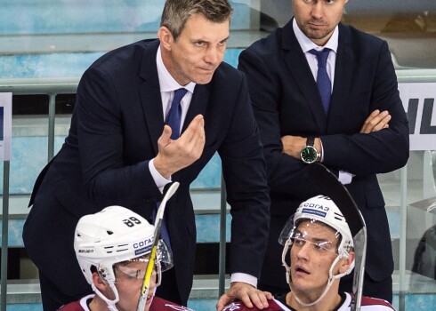 Pieci gūti vārti un ierastā intriga! Sanda Ozoliņa vadītā "Dinamo" izcīna pirmo uzvaru šosezon KHL