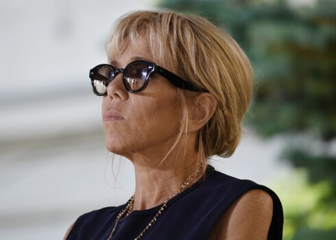 Francijas pirmā lēdija Brižita Makrona.