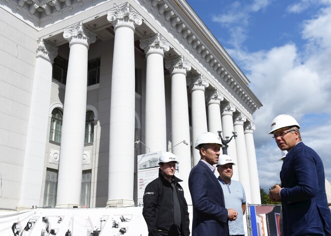 Реконструкцию Дворца культуры ВЭФ планируют завершить в октябре