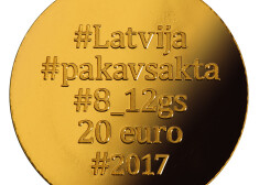 Latvijas Banka  izlaidusi jaunu kolekcijas monētu