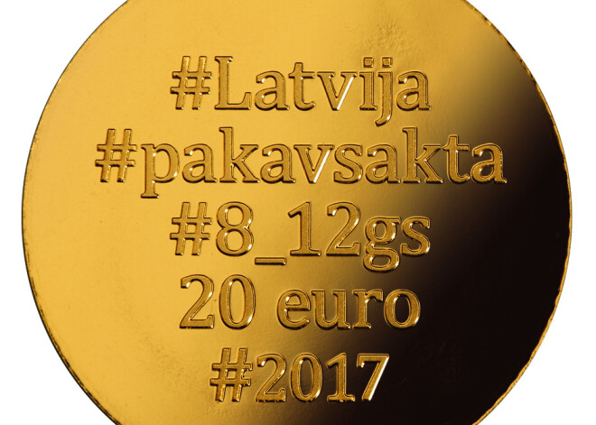 Latvijas Banka izlaidusi jaunu kolekcijas monētu