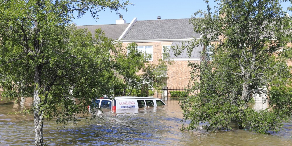 "Hārvijs" Teksasā iznīcinājis 1000 māju
